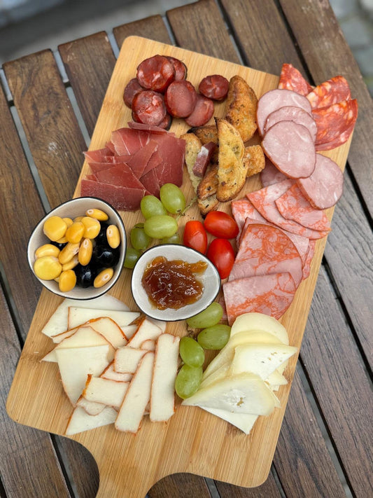 Planche de charcuterie et fromages